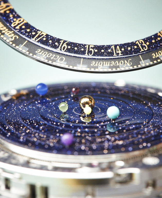 montre planete van cleef