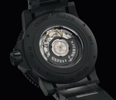 Fond de la montre Ulysse Nardin Black Sea