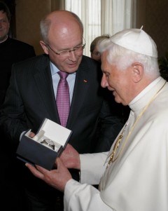 Montre du pape Benoît XVI