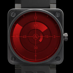 Bell and Ross BR 01 red radar