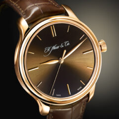 H Moser & Cie Monard Marrone