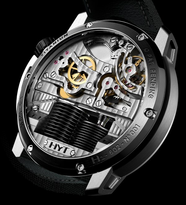 hyt H1 montre côté fond