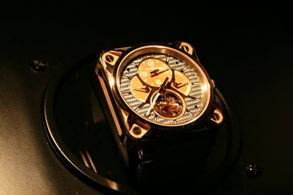 Bell Ross BR 01 Tourbillon Pink Gold