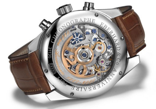 Eberhard Chronographe 120ème anniversaire masse oscillante