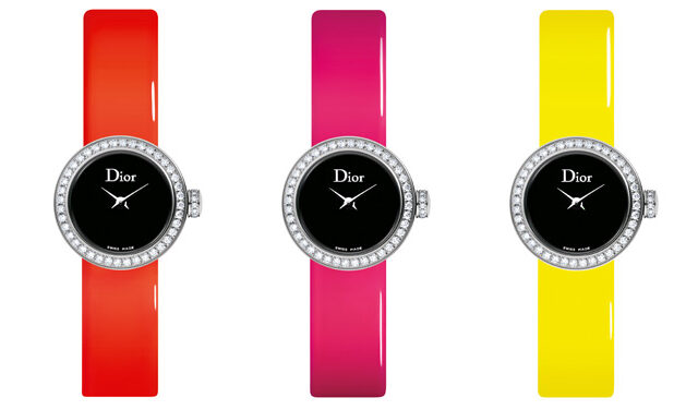 Mini D Dior Fluo montre