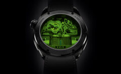 HYT-Skull-montres Green Eye