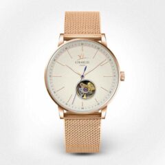 montre-femme-francaise-automatique-or-rose-coeur-ouvert