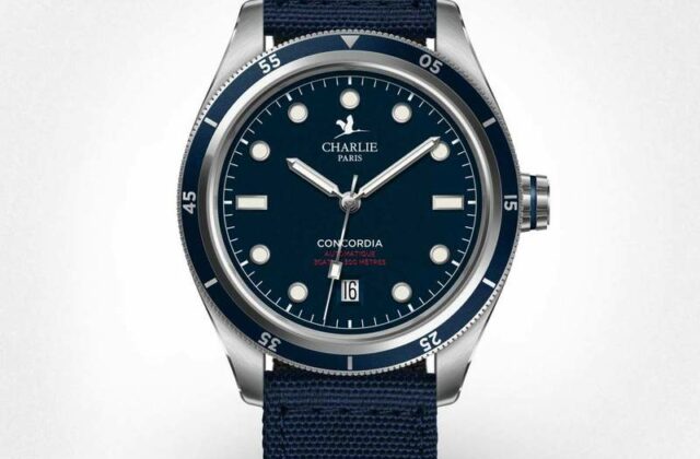 montre charlie paris concordia bracelet nato