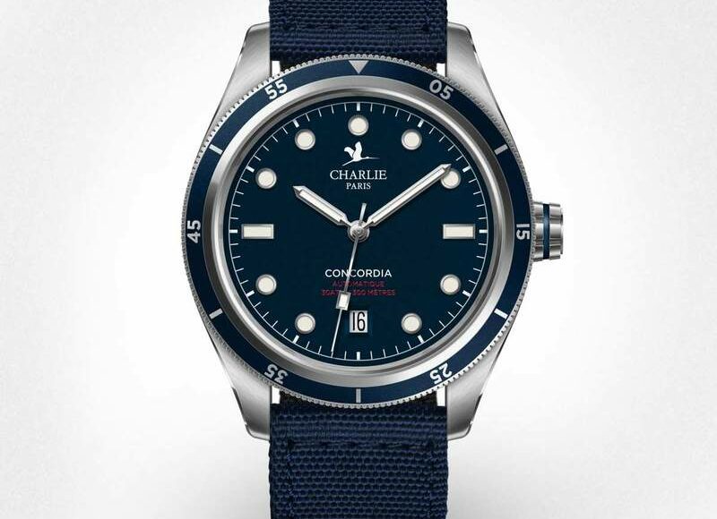 montre charlie paris concordia bracelet nato