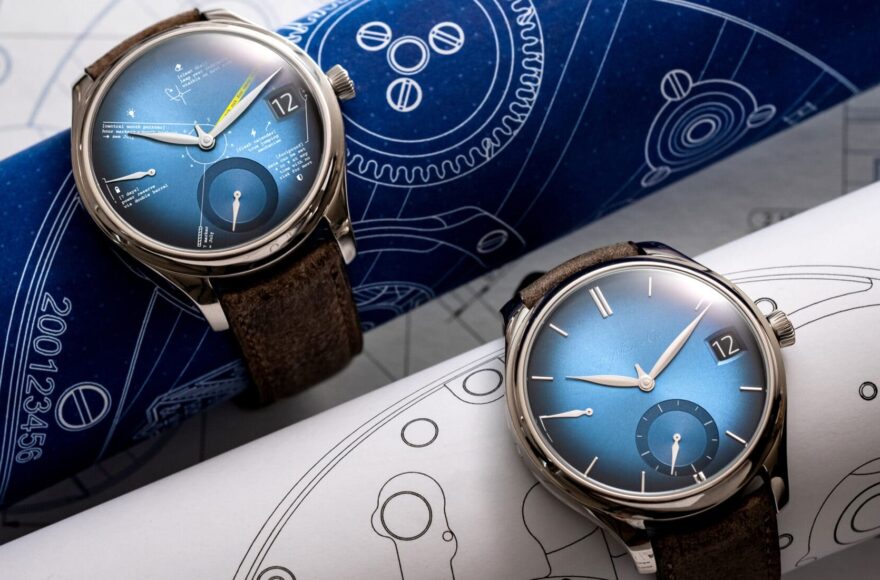 H-Moser cie quantieme perpetuel Endeavour Perpetual Calendar Funky Blue 1800-0205