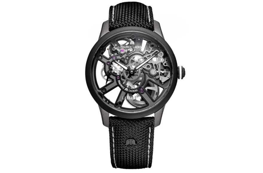 Maurice Lacroix Masterpiece Skeleton Label Noir
