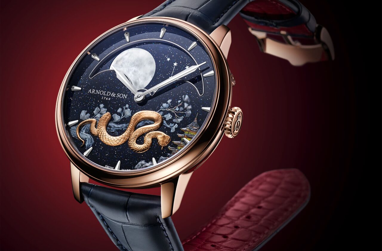 Arnold & Son Perpetual Moon 41.5 Year of the Snake