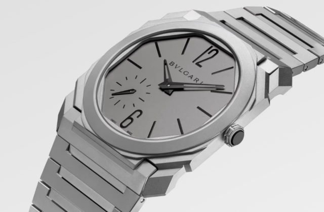 Montre titane Bulgari Octo Finissimo