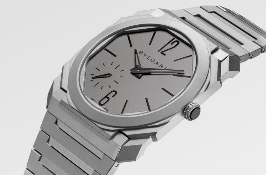 Montre titane Bulgari Octo Finissimo