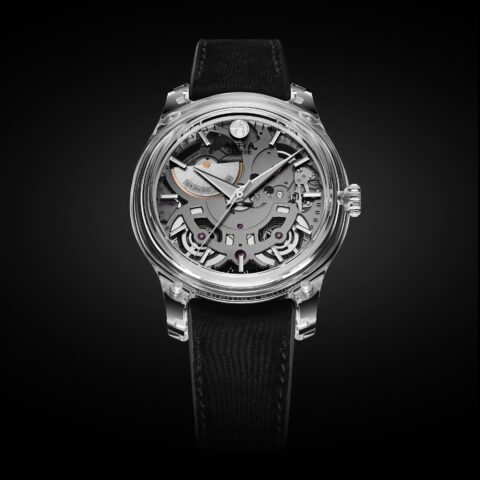 Micro-rotor caliber watch