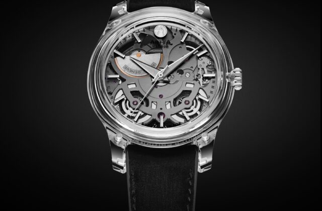 Micro-rotor caliber watch