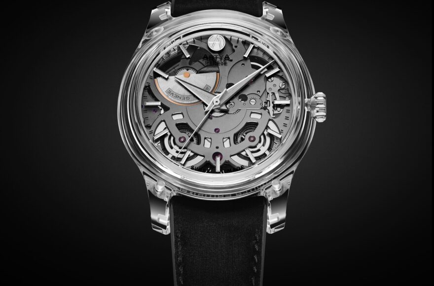 Micro-rotor caliber watch