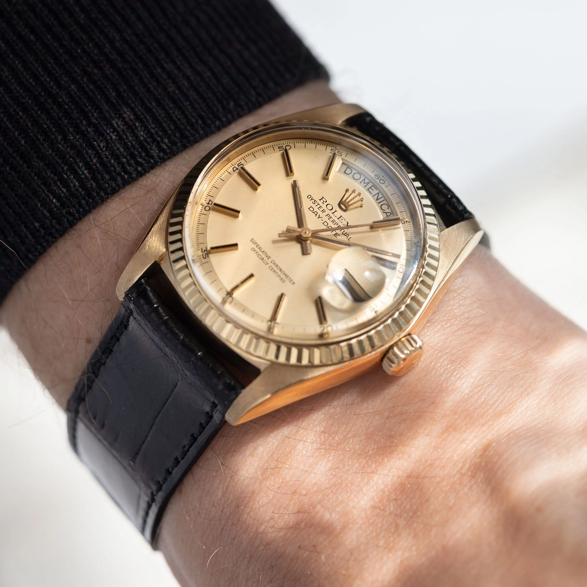 montres cadran champagne