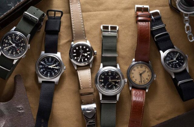 Montres de terrain field