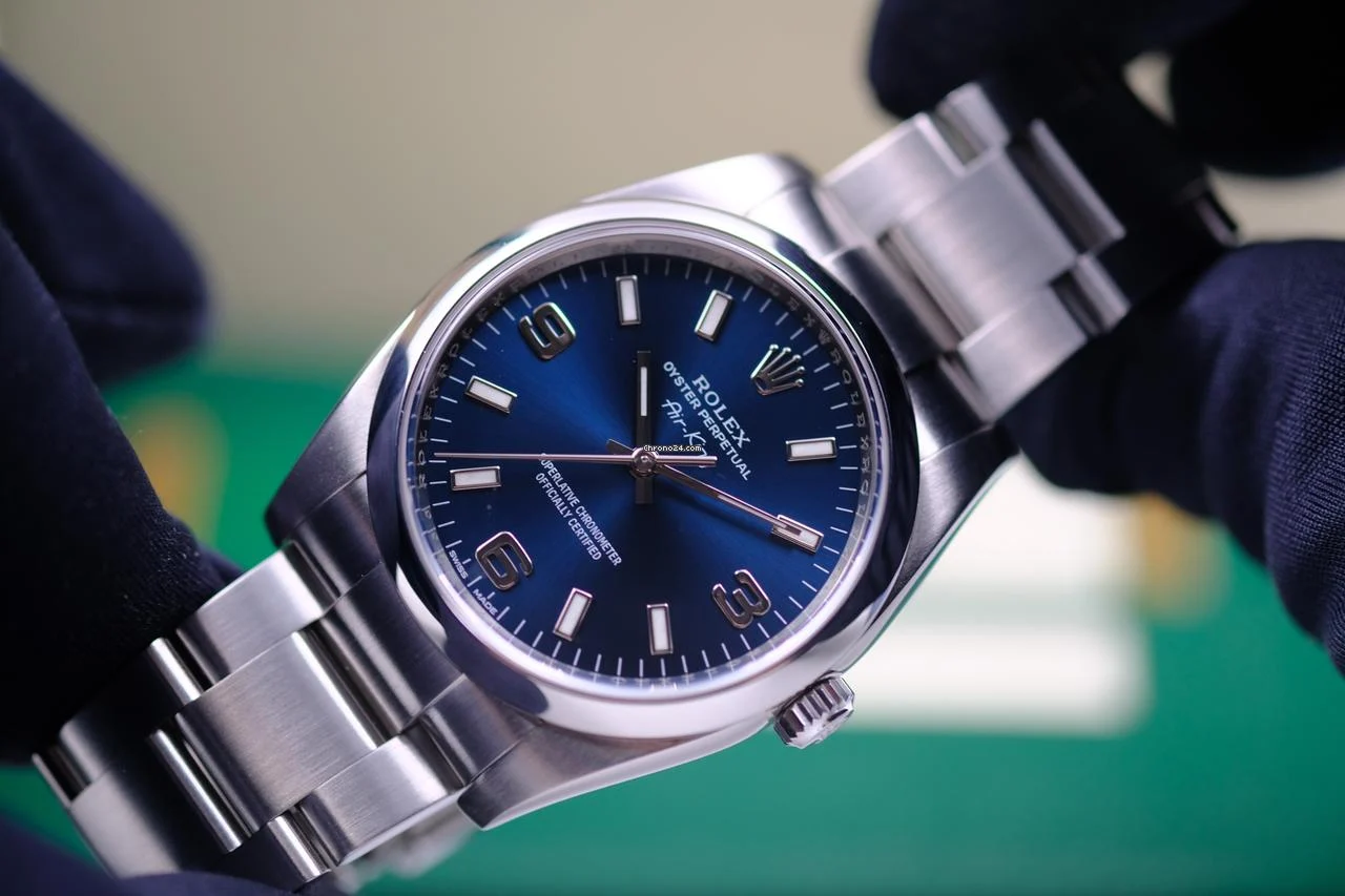 Rolex Air King Sarah Knafo