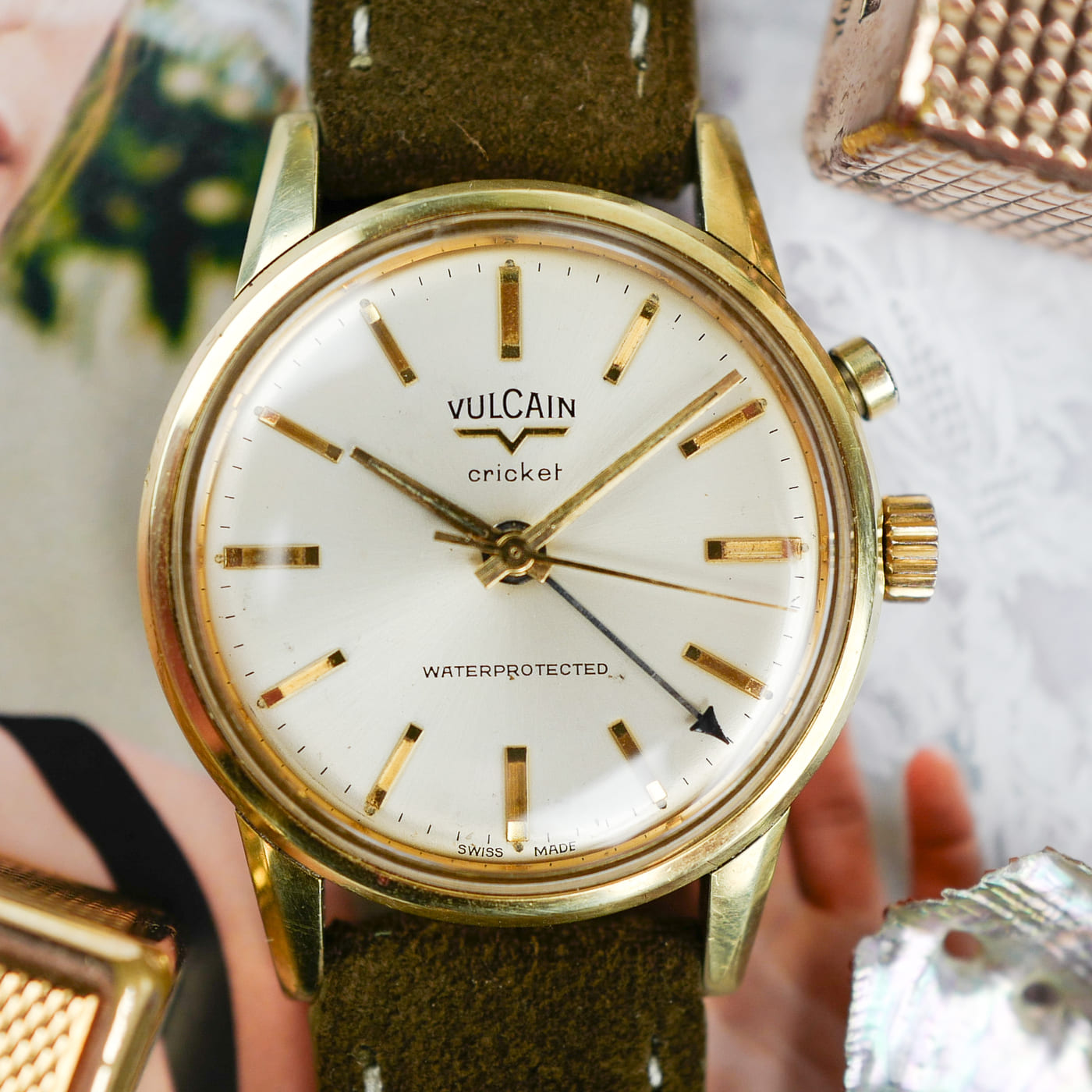 Vulcain Cricket montre