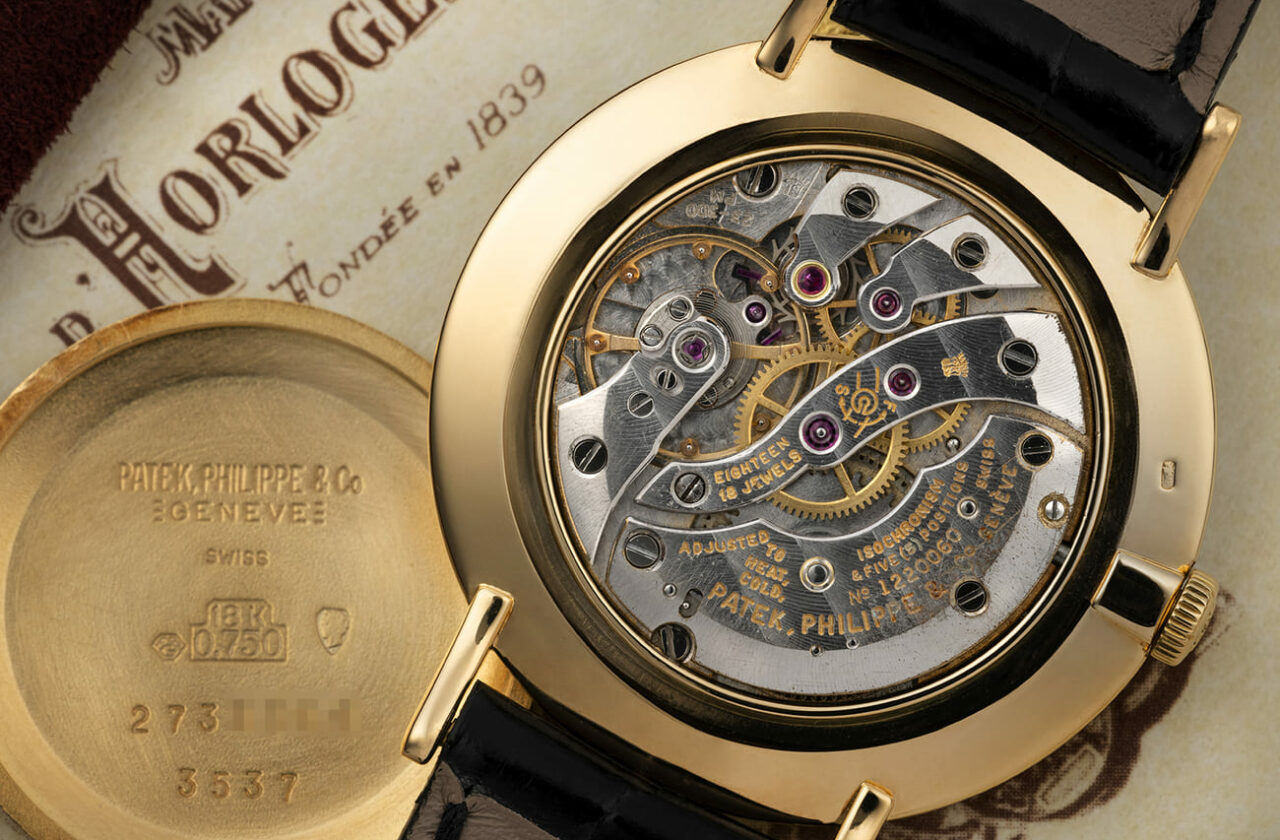 calibre remontage manuel montre