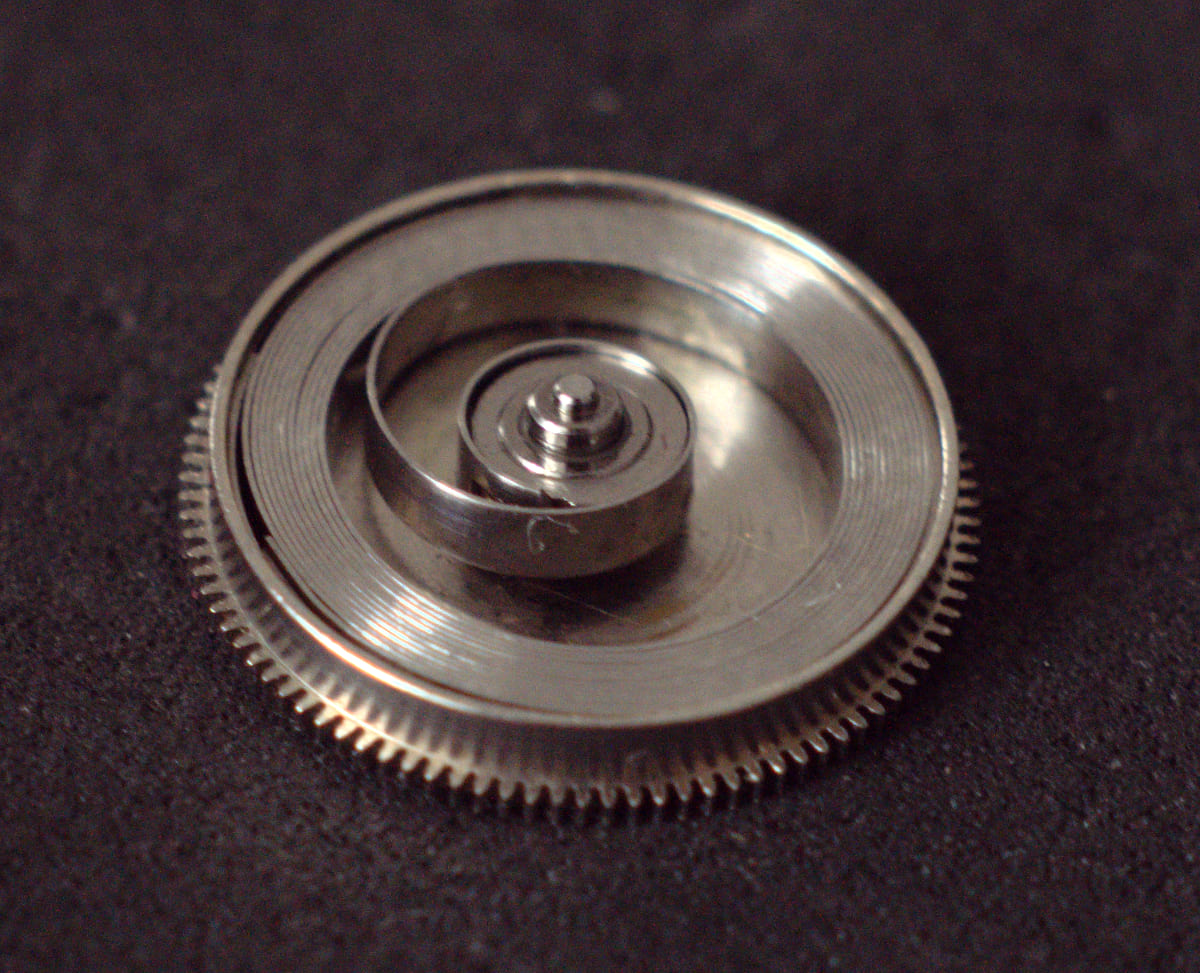 ressort de barillet montre