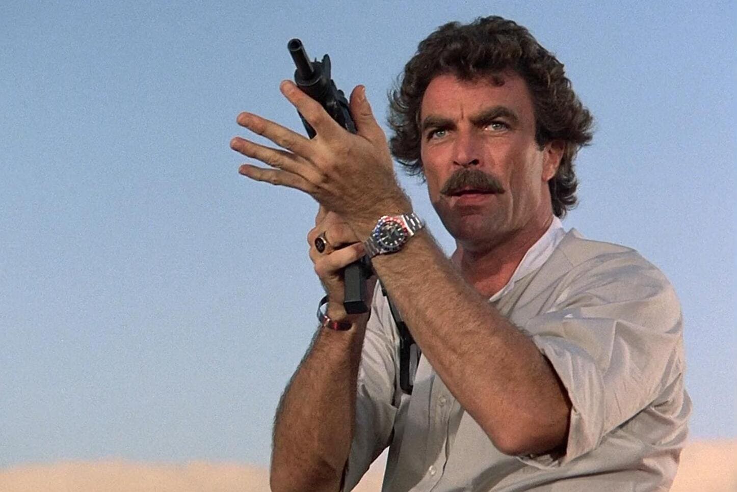 Magnum Tom Selleck et sa Rolex Pepsi