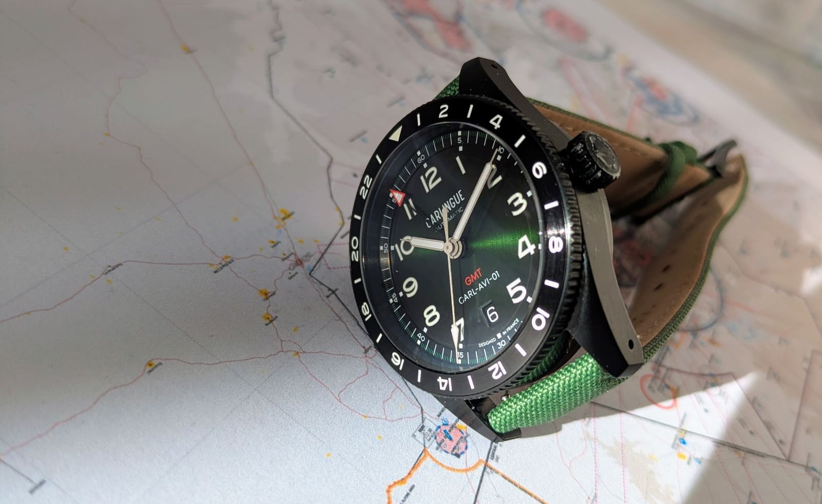 Montre Carlingue aviateur