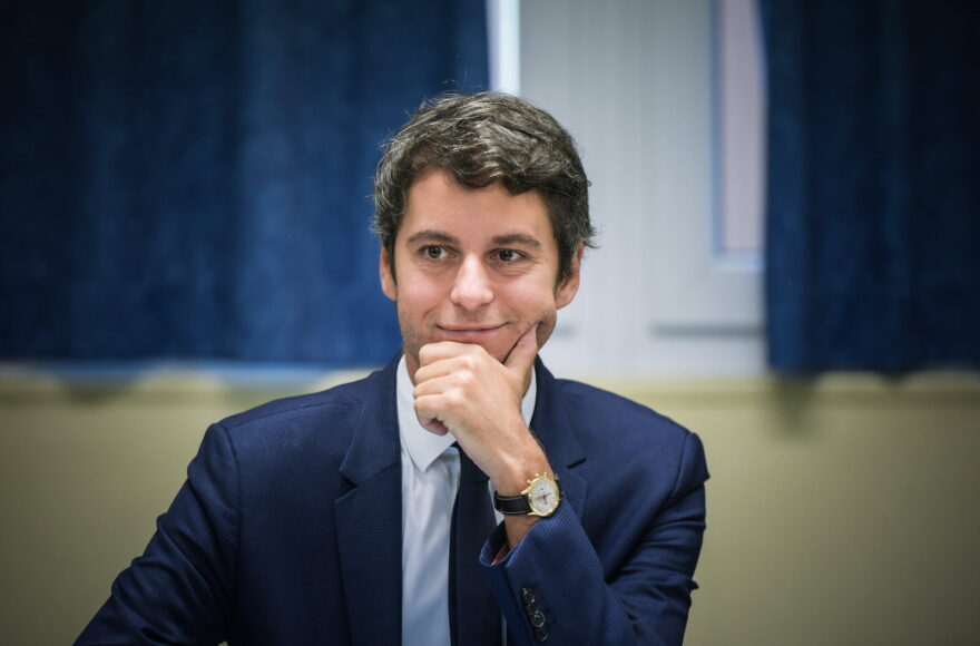 montre Gabriel Attal Jaeger-LeCoultre Master Control réf 145.2.31