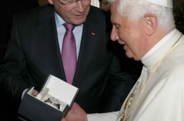 pope benoit xvi watch