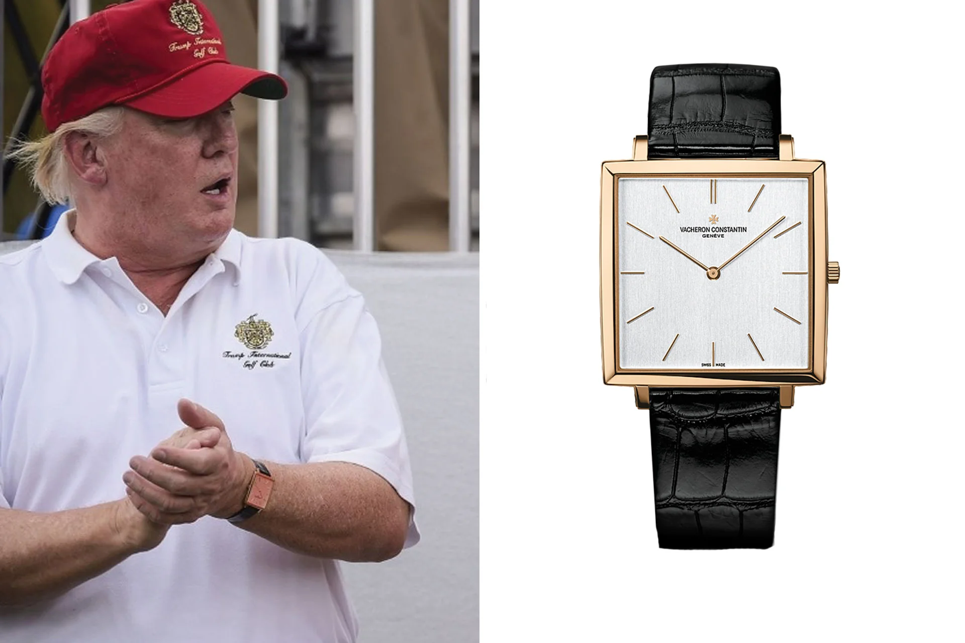 trump et sa montre vacheron-constantin