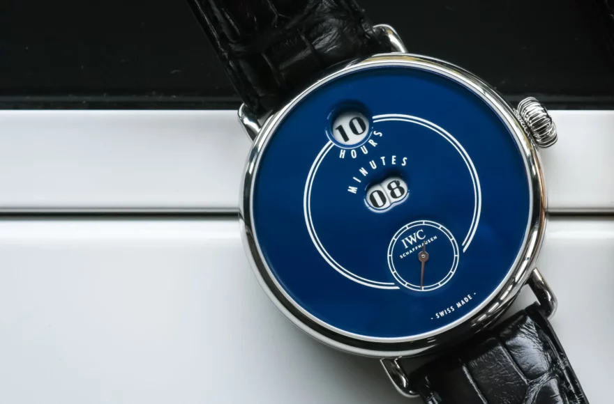 iwc heure sautante