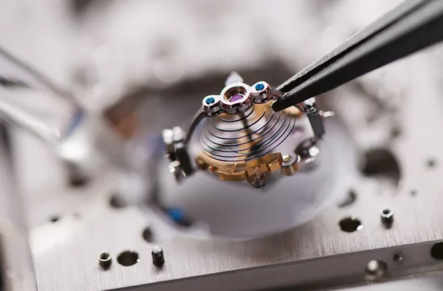 Présentation de spiral horlogerie