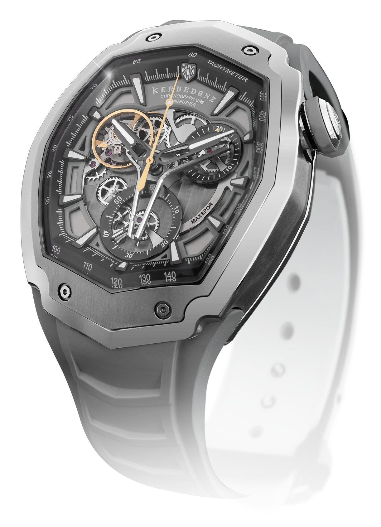 Vue rapprochée de kerbedanz watches