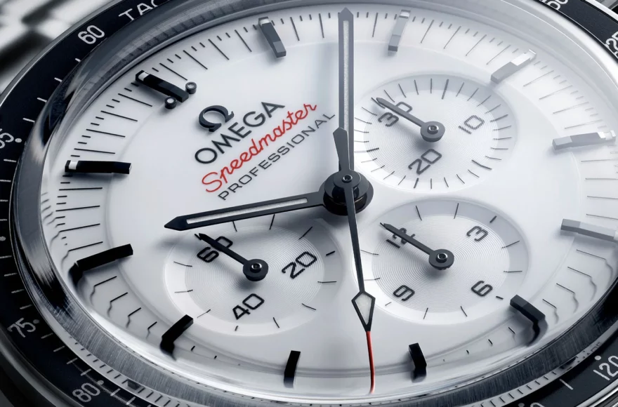 Vue rapprochée de cadran laqué montres horlogerie