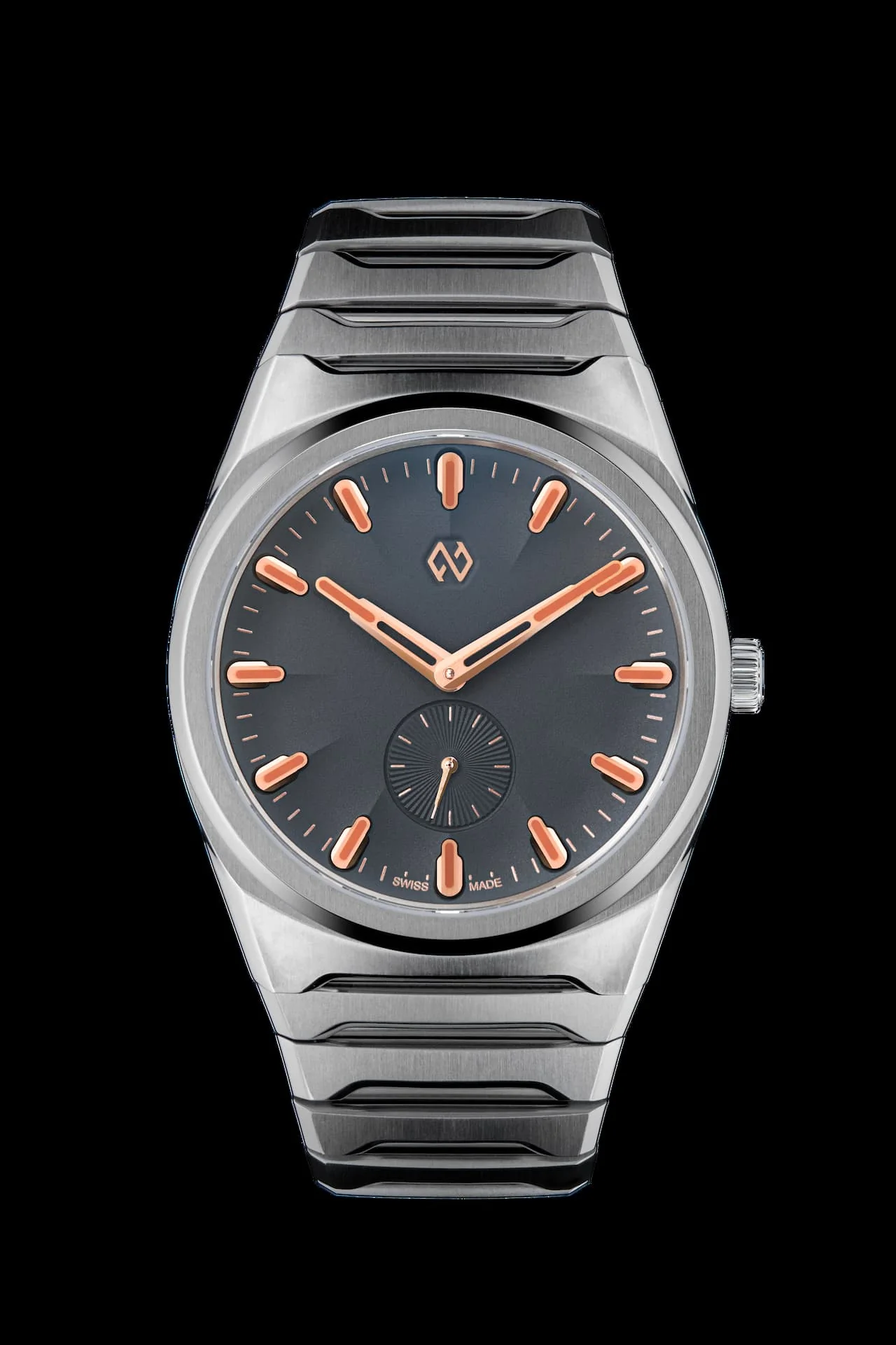 Vue rapprochée de formex aria manufacture chronometer micro rotor