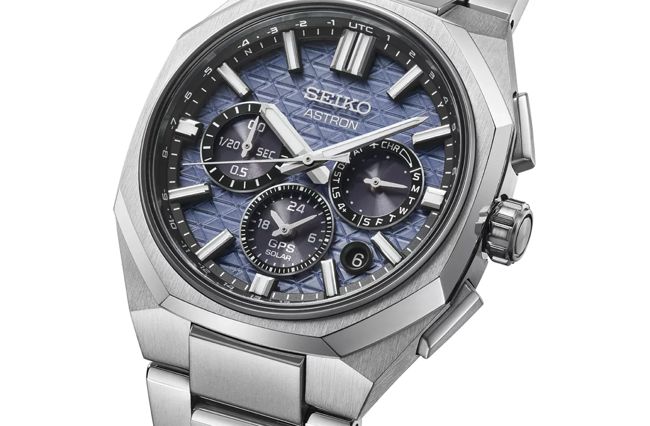 Seiko astron gps solaire dual time chronographe