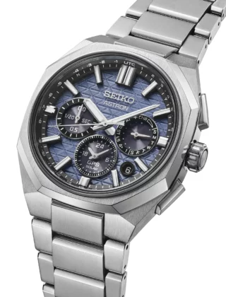 Seiko astron gps solaire dual time chronographe