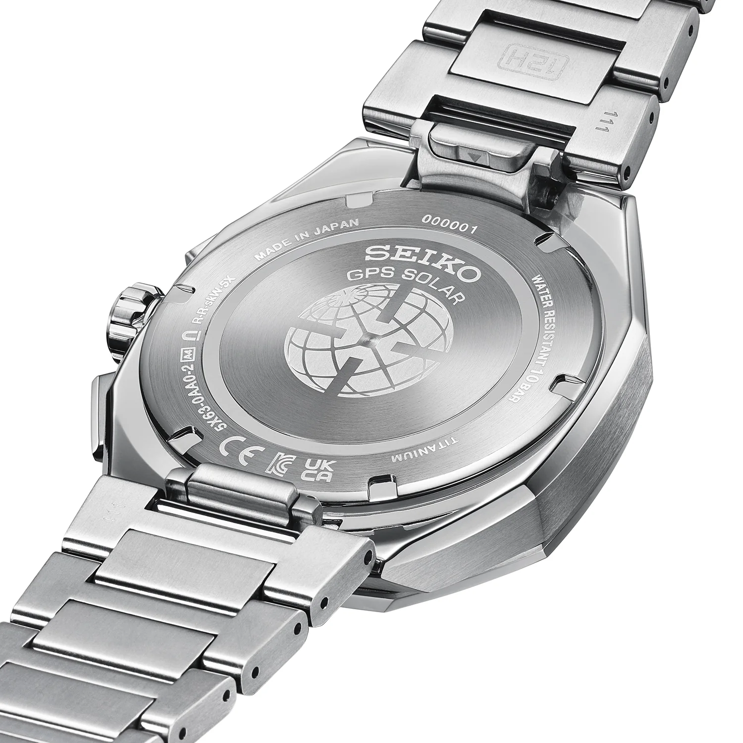 Seiko astron gps solaire dual time chronographe