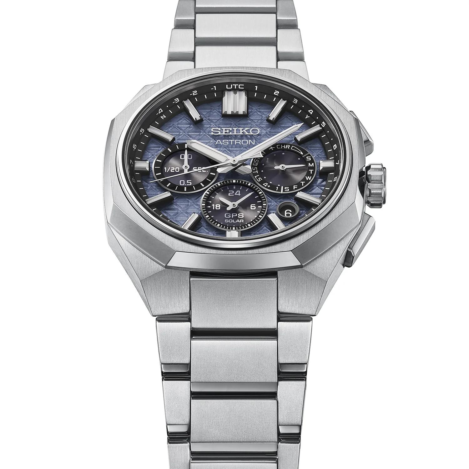 Caractéristiques de seiko astron gps solaire dual time chronographe