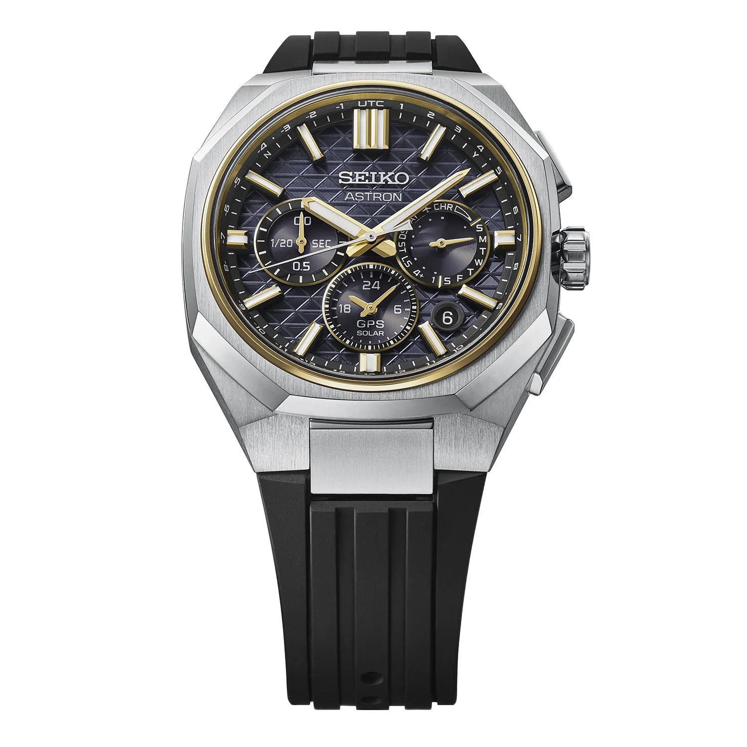 Présentation de seiko astron gps solaire dual time chronographe