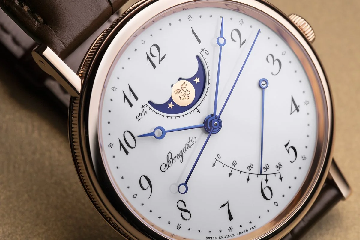 Vue rapprochée de lisibilité montres cadran chiffres arabes