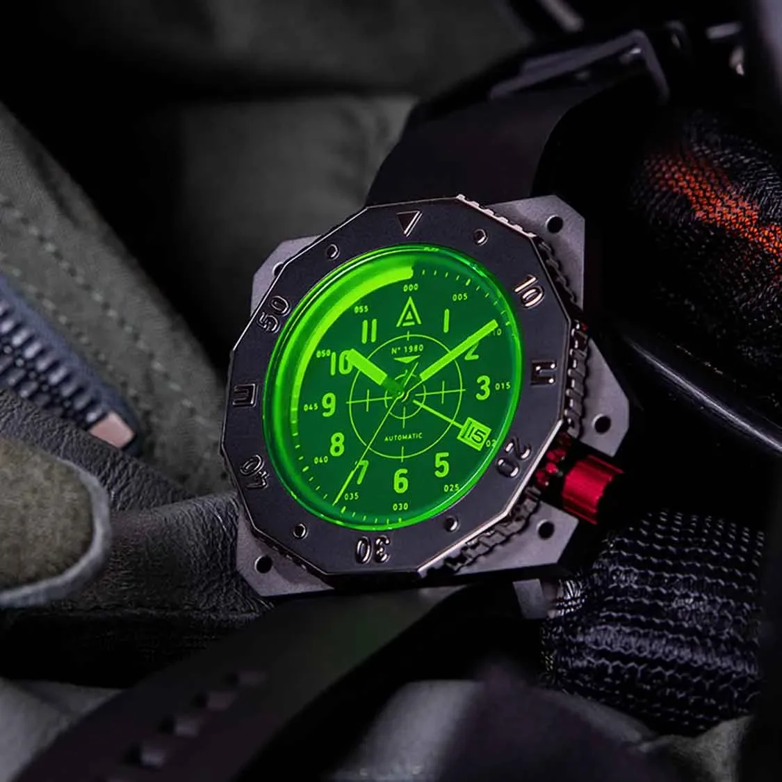 Vue rapprochée de lisibilité montres cadran chiffres arabes