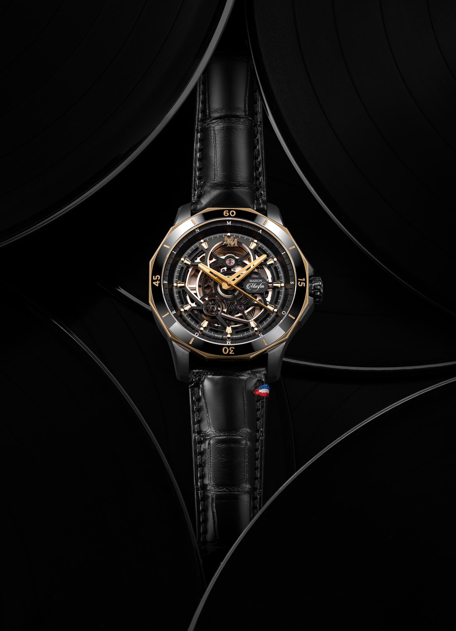 montre the one montre automatique squelette 3000 euros silver argenté made in france sw200 swiss made