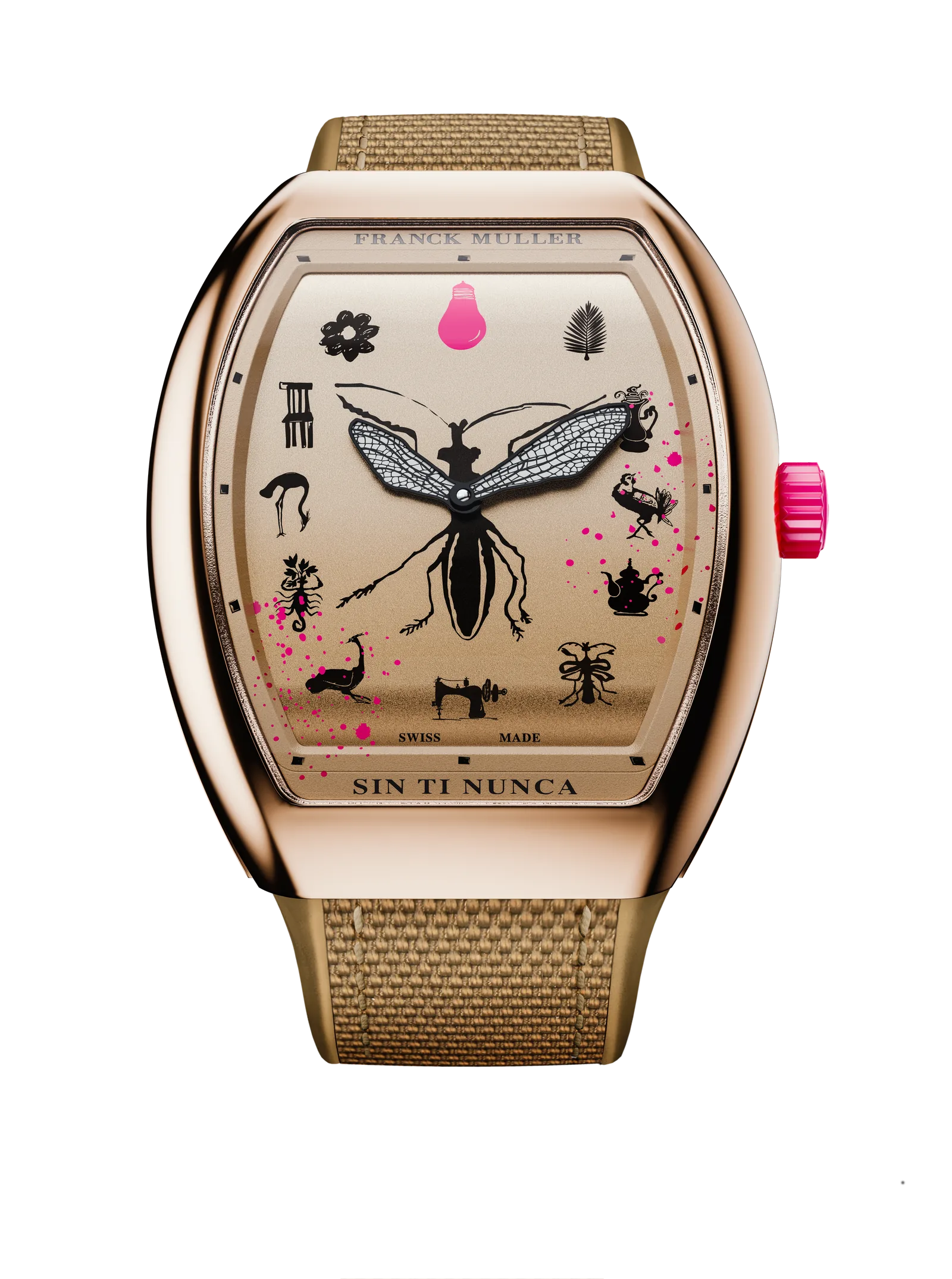 Détails de franck muller vanguard slim amador montes watch